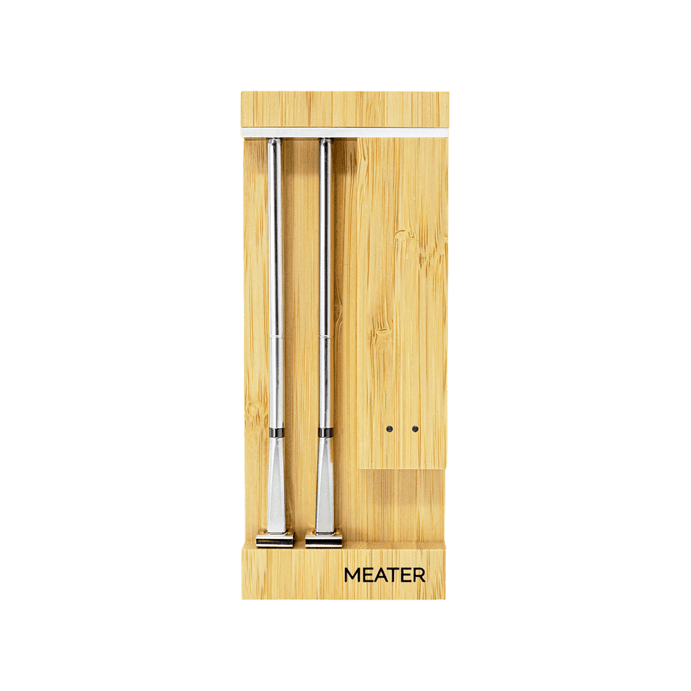 MEATER Pro Duo: WiFi Smart Meat Thermometer | 1000°F High Heat Resistance | Long Range | Dual Probes | Six Sensors | BBQ, Oven, Grill, Smoker, Air Fryer, Deep Fryer | iOS & Android App