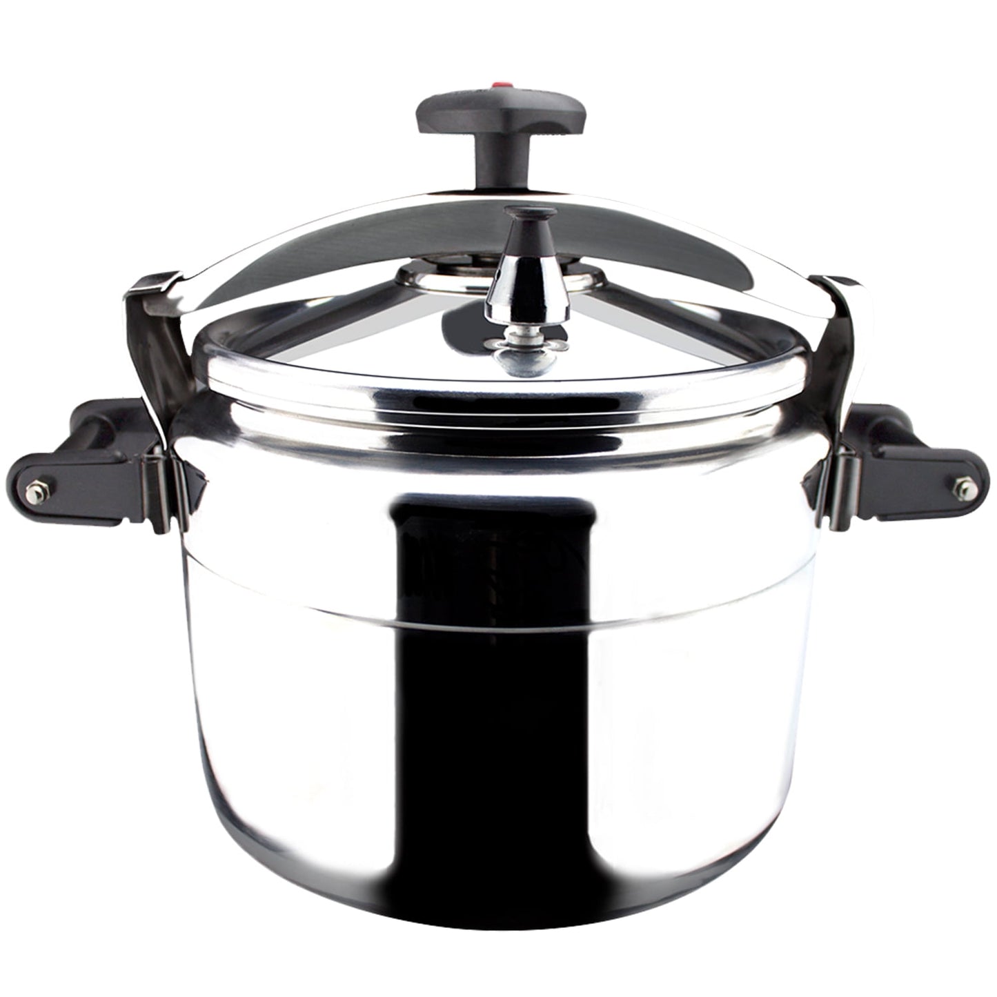 MAGEFESA Chef 23-Quart Aluminum Pressure Cooker – Stainless Steel Lid, Thermodiffusion Base, 3 Safety Systems, Fast & Even Cooking