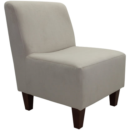 Mainstays Amanda Armless Accent Chair, Multiple Colors