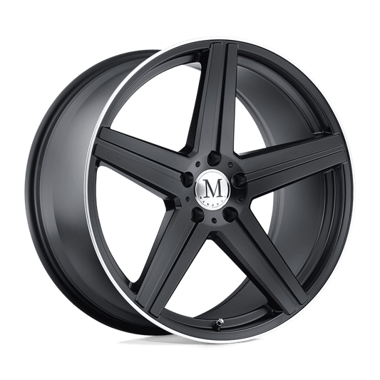 Mandrus Cast Aluminum Rim MNMAE 18X9.5 5X112 M-BLK MCH-LP 25MM, 1895MAE255112M66
