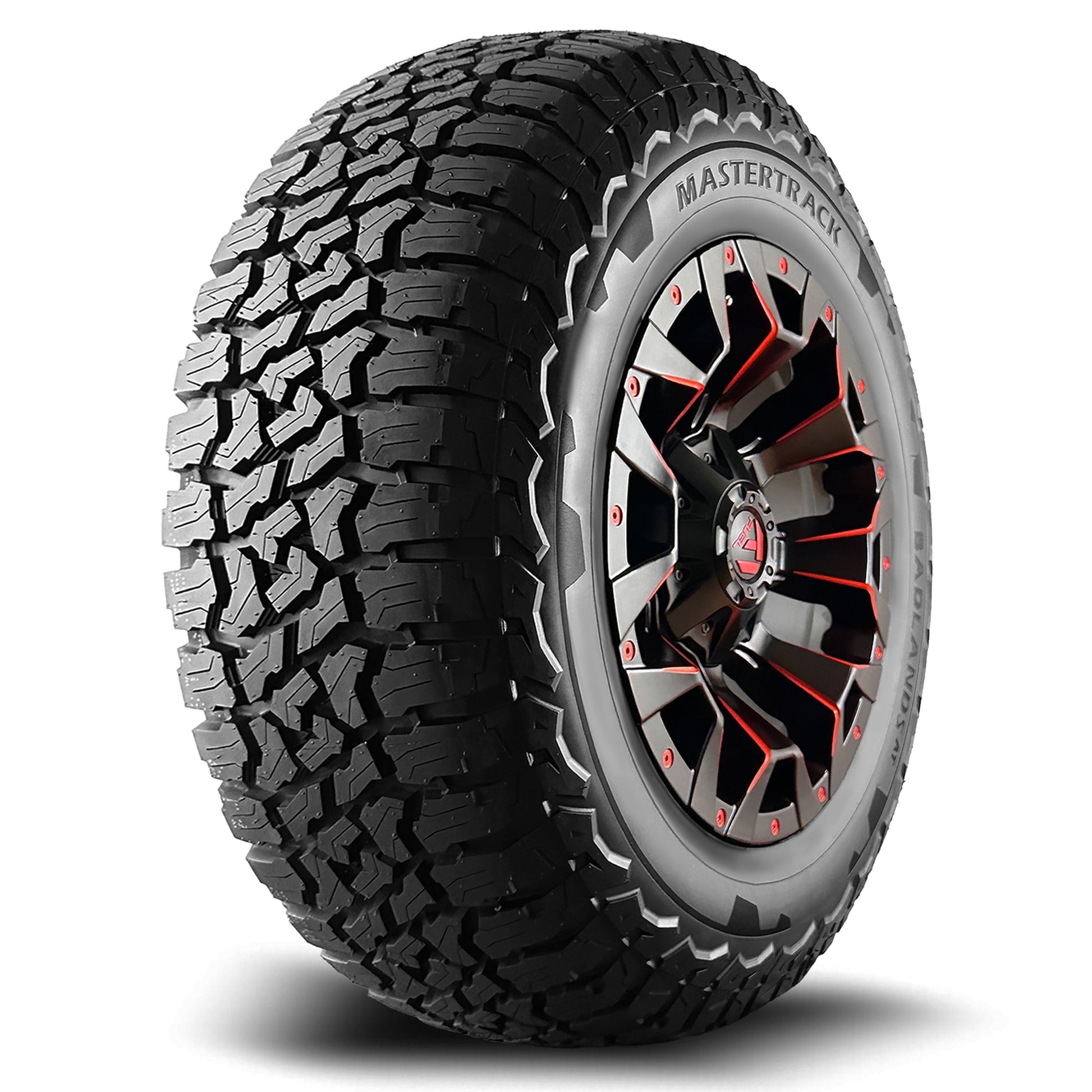 Mastertrack Badlands AT All Terrain LT285/75R16 10 Ply E 126S SUV Light Truck Tire 285/75/16(Tire Only)