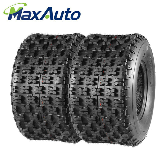 MaxAuto 20X11-9 20-11-9 Rear ATV Sport Quad Tires 20X11X9 6PR, Set of 2
