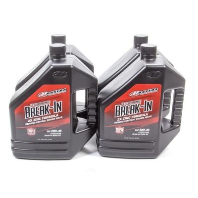 Maxima Racing Oils 39-109128, 10W30 Break-In Oil Case 4X1 Gallon Performanc