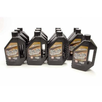 Maxima Racing Oils 39-34901B, 10W40 Semi-Syn Oil Case 12X1 Quart Performanc