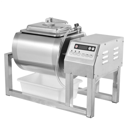 Meat Tumbler Marinator | 36lb/18L Vegetable Meatball Vacuum Tumbling Marinator | Three-Speed Meat Pickle Machine, Fast Marination Process for Jerky, Sausage, Bacon