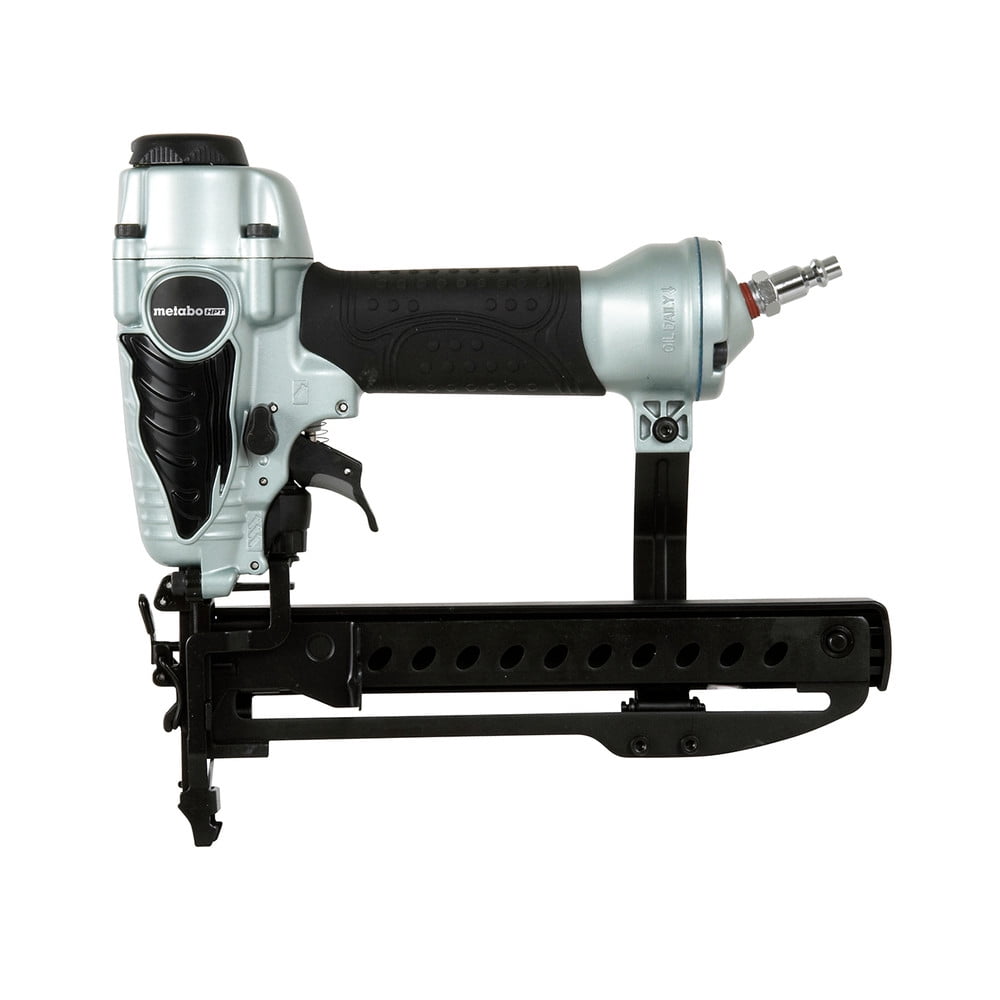 Metabo HPT Finish Stapler | Pro Preferred Brand of Pneumatic Nailers | 18 Gauge | 1/4-Inch Narrow Crown | Ideal for Trim Work, Furniture & Cabinetry | N3804AB3