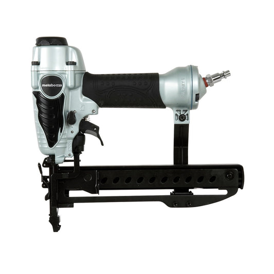 Metabo HPT Finish Stapler | Pro Preferred Brand of Pneumatic Nailers | 18 Gauge | 1/4-Inch Narrow Crown | Ideal for Trim Work, Furniture & Cabinetry | N3804AB3