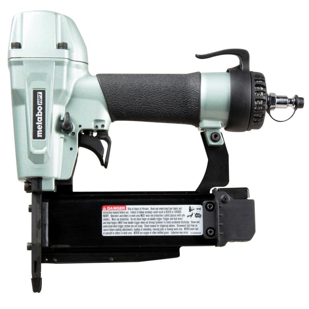 Metabo HPT Pin Nailer Kit | Pro Preferred Brand of Pneumatic Nailers | 23 Gauge | Accepts 1/2-Inch to 2-Inch Pin Nails | NP50A