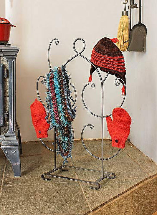 Mitten/Hat Drying Rack Tree, Graphite