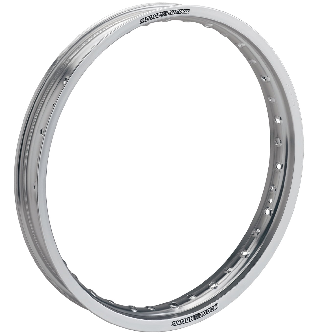 Moose Racing Aluminum Rear Rim Silver 2.15" x 18 - 36 Hole (GK-18X215S)