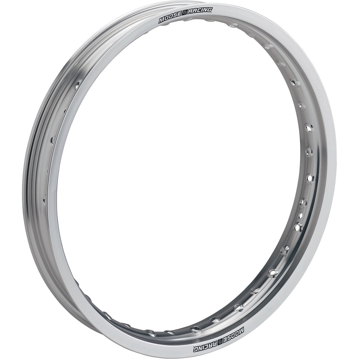 Moose Racing Aluminum Rear Rim Silver 2.50" x 18 (GY-18X250S)