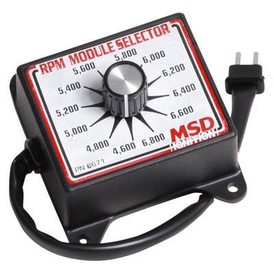 Msd Ignition 8671, 4600-6800 Rpm Module Selector Performance Racing Parts