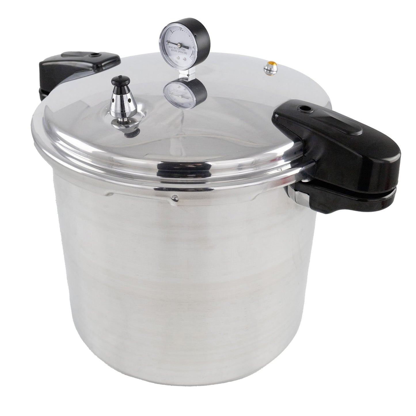 NESCO 24 Qt. Manual Pressure Canner, Polished Aluminum