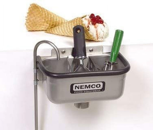 Nemco Ice Cream Dipper Station Spadewell Excluding Divider - 10"