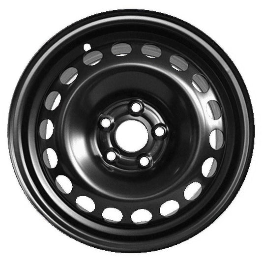 New 15x6 inch Wheel for Chevy Sonic (12-16) Black Painted Steel Rim