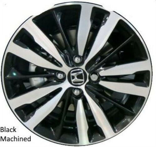 New 16x6 Inch Aluminum Wheel Rim 15 Spoke Machined Fits 2019-2021 Honda Fit