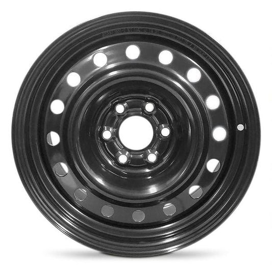 New 16x7 inch Wheel for Nissan Pathfinder (07-12) Black Painted Steel Rim