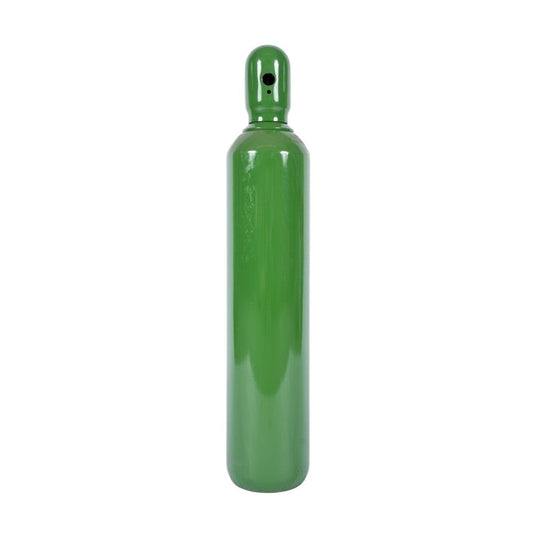 New 80 Cu Ft Steel Oxygen Gas Cylinder Tank CGA540 Oxy-Acetylene Welding DOT Approved - Ships Empty