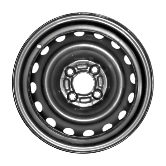 New Aftermarket  Painted Black Steel Wheel 14 x 5.5 16 Hole Style fits 1995-1998 Nissan 200SX