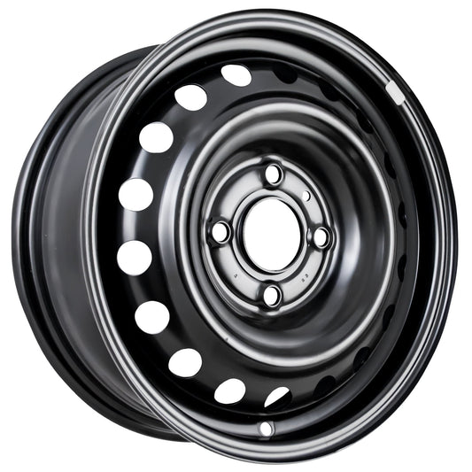 New Aftermarket  Painted Black Steel Wheel 15 x 5.5 40300EN10B 18 Hole Style fits 2007-2012 Nissan Versa