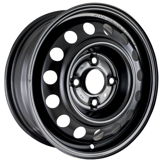 New Aftermarket  Painted Black Steel Wheel 15 x 5.5 529102D050 15 Hole Style fits 2004-2006 Hyundai Elantra