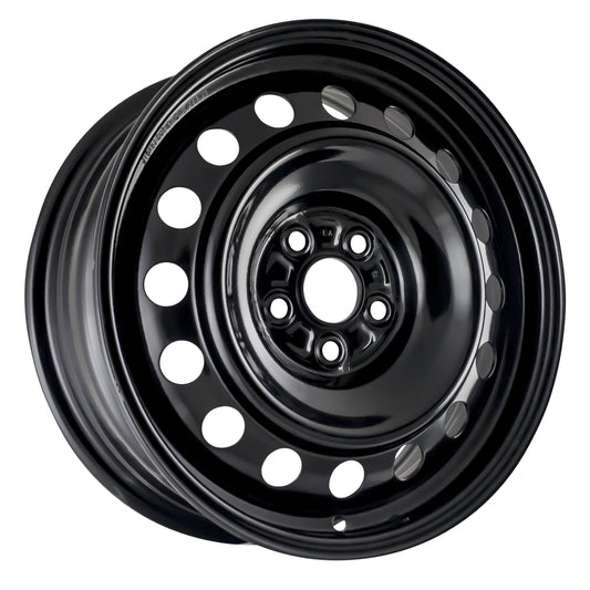 New Aftermarket  Painted Black Steel Wheel 15 x 6 4261102880 16 Hole Style fits 2017 Toyota Corolla 50th Anniversary Special Edition Sedan 4-Door