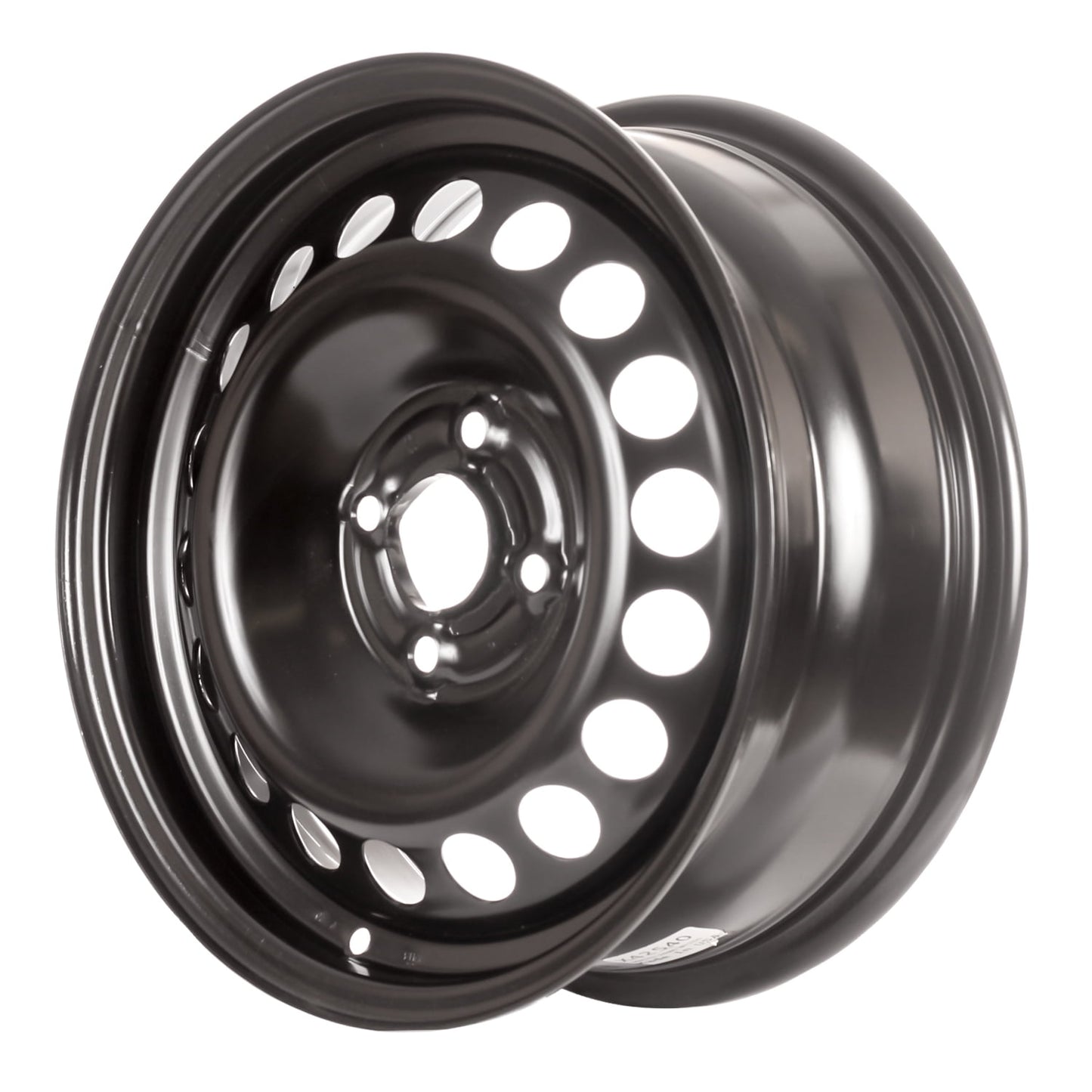 New Aftermarket  Painted Black Steel Wheel 15 x 6 9595086 18 Hole Style fits 2005-2010 Chevrolet Cobalt