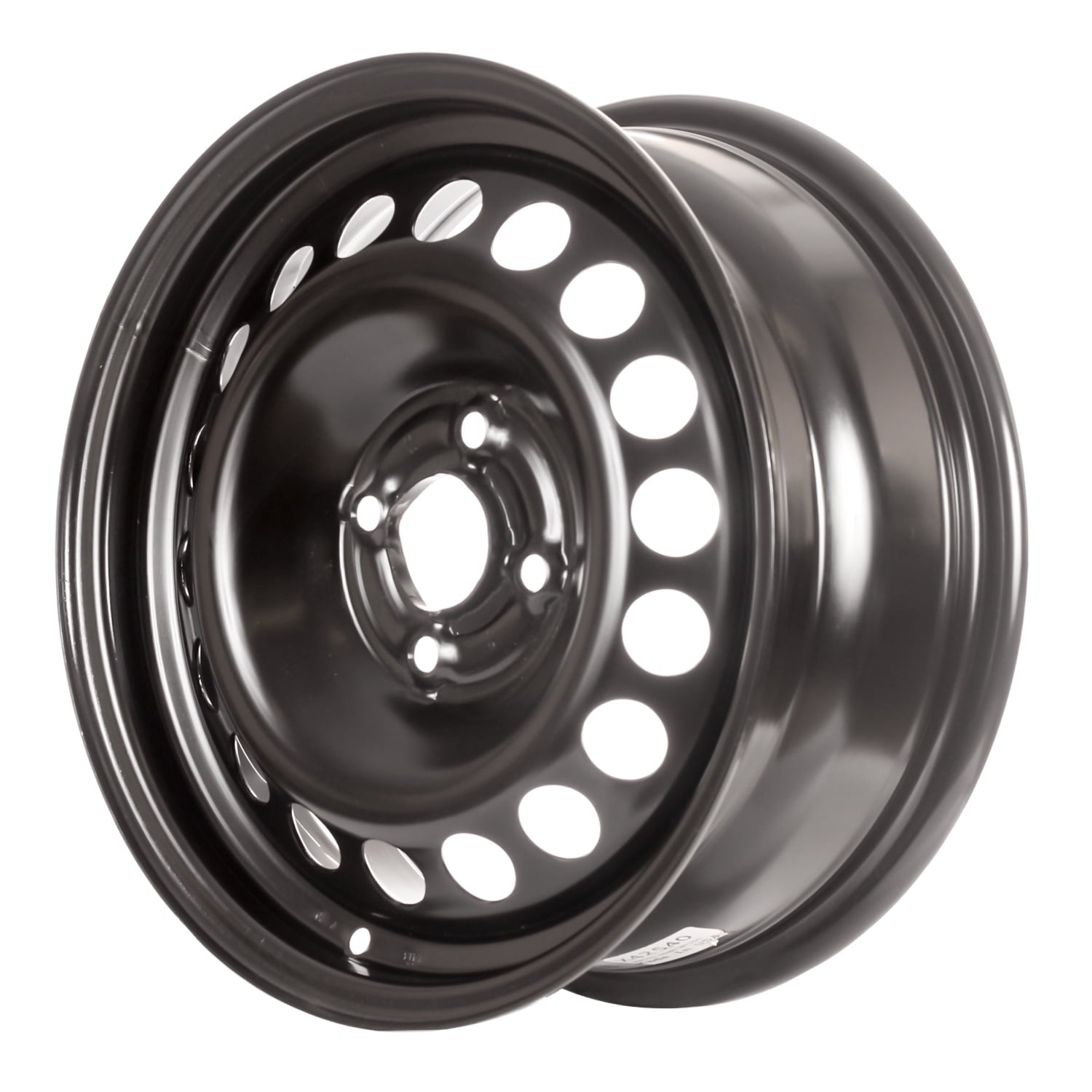 New Aftermarket  Painted Black Steel Wheel 15 x 6 9595086 18 Hole Style fits 2005-2010 Chevrolet Cobalt