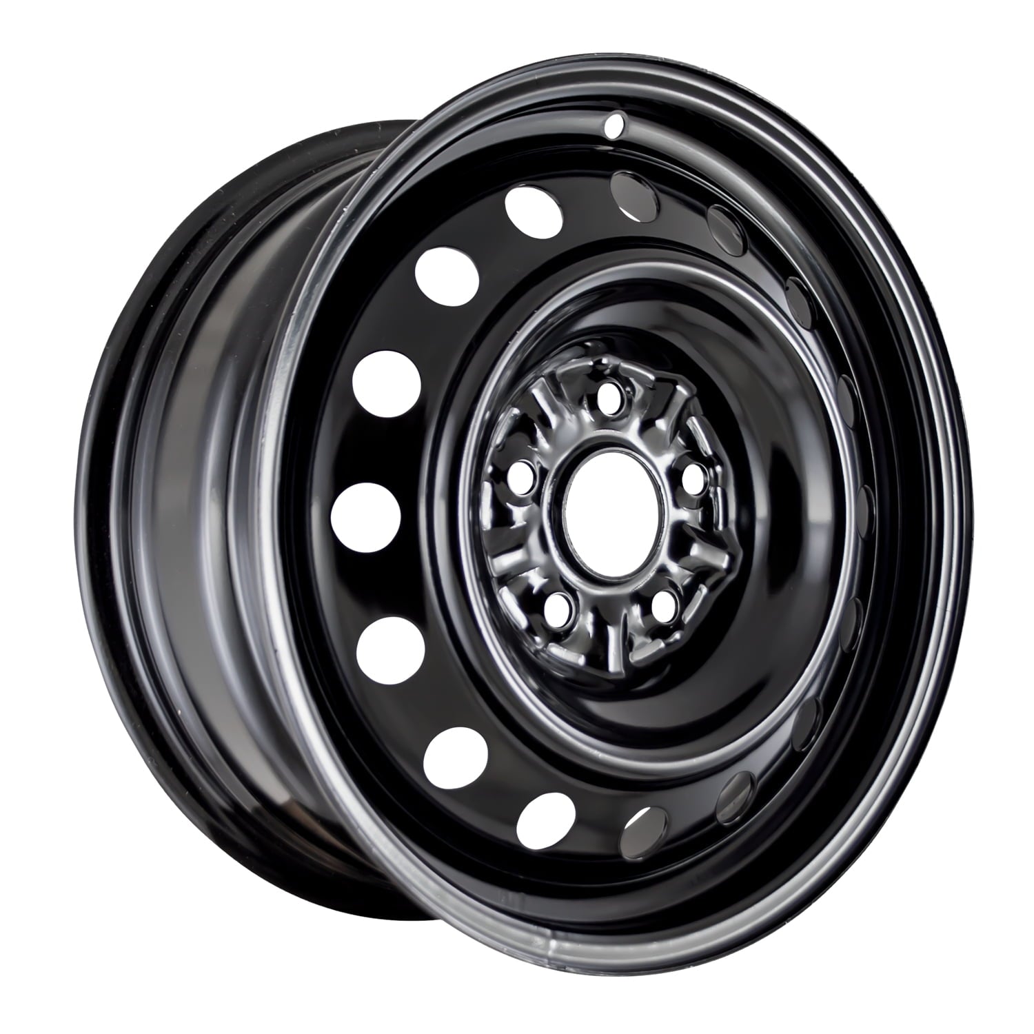 New Aftermarket  Painted Black Steel Wheel 16 x 6.5 4261133541 16 Hole Style fits 2002-2011 Toyota Camry