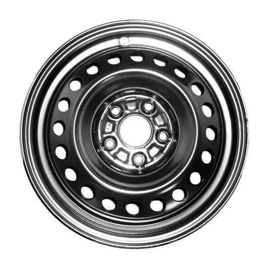 New Aftermarket  Painted Black Steel Wheel 16 x 6.5 42700SDBA91 fits 2003-2006 Honda Accord