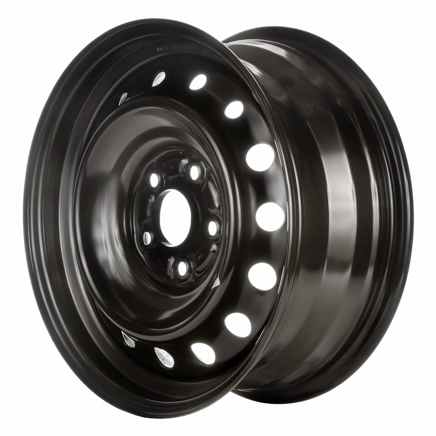 New Aftermarket  Painted Black Steel Wheel 16 x 6.5 42700SNAA01 fits 2006-2011 Honda Civic