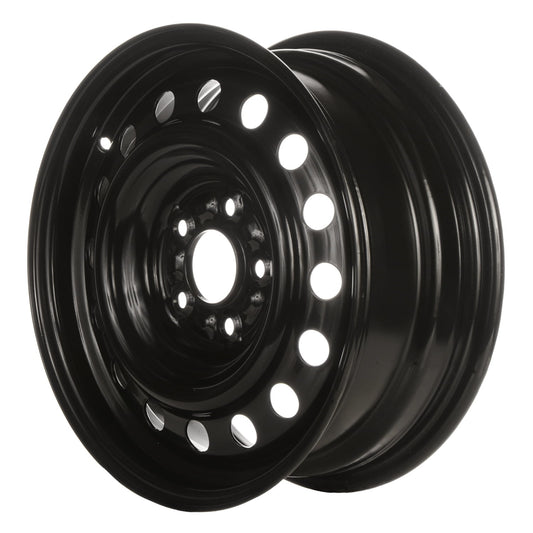 New Aftermarket  Painted Black Steel Wheel 16 x 6.5 MN101093 16 Hole Style fits 2004-2009 Mitsubishi Galant