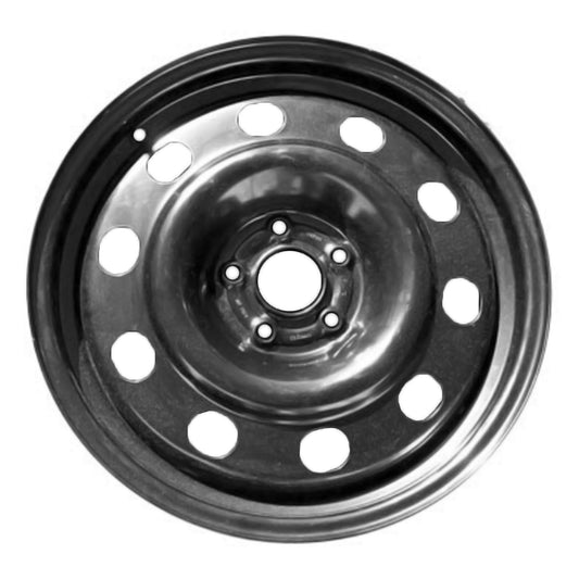 New Aftermarket  Painted Black Steel Wheel 17 x 7.5 10 Hole Style fits 2013-2019 Ford Escape