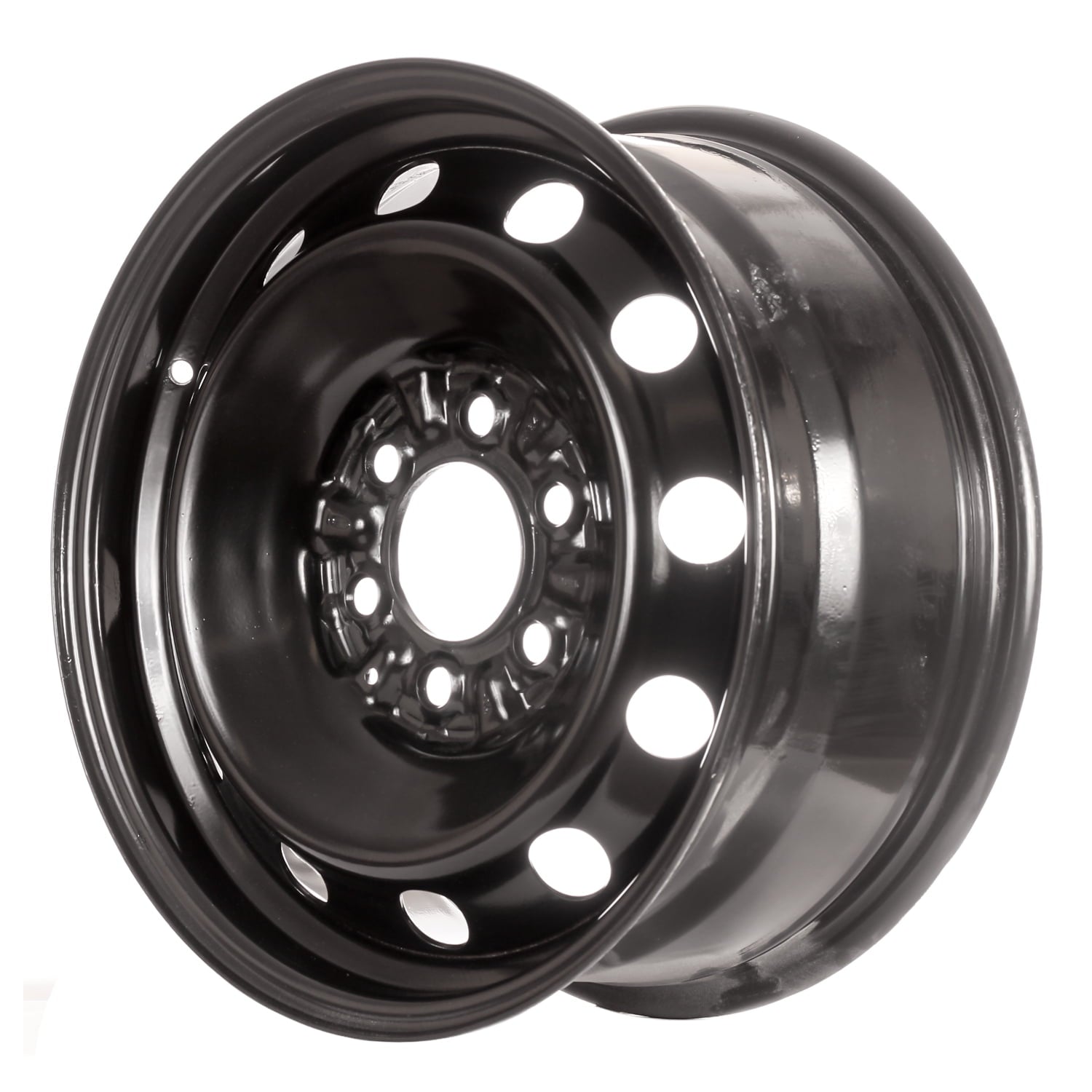 New Aftermarket  Painted Black Steel Wheel 17 x 7.5 4L3Z1015DA 12 Hole Style fits 2004-2014 Ford Expedition