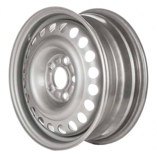 New Aftermarket  Painted Silver Steel Wheel 15 x 6 2T1Z1007A 20 Hole Style fits 2010-2013 Ford Transit Connect