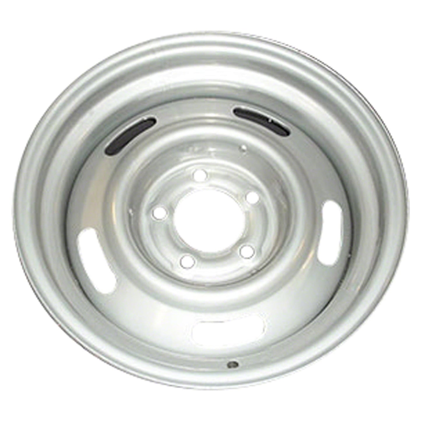 New Aftermarket  Painted Silver Steel Wheel 15 x 7 5 Slot Style fits 1969-1977 Chevrolet Camaro