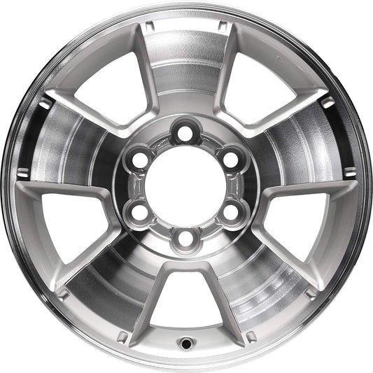 New Aluminum Whee Rim 17 Inch Fits 2005-2015 Toyota Tacoma 17x7.5 6 on 139.7 - 5.5 Inches 5 Spoke