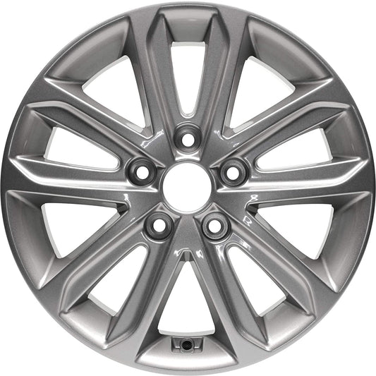 New Aluminum Wheel Rim 16 Inch Fits 14-16 Hyundai Elantra 5-114.3mm 10 Spokes