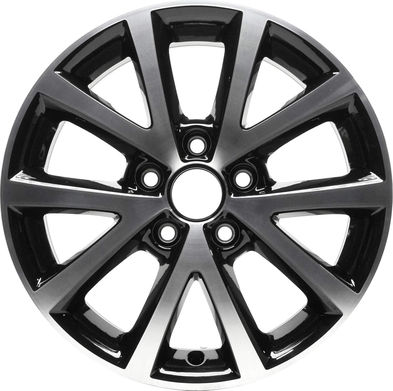 New Aluminum Wheel Rim 16 inch Fits 2010-2016 Volkswagen Jetta 5 Lug 5x112mm 10 Spokes