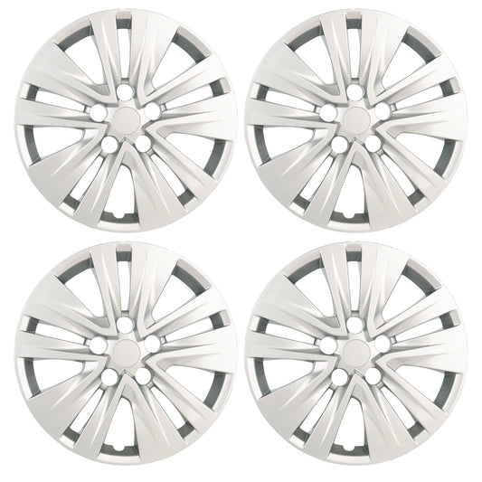 New Hubcaps For 2020-2022 Nissan Sentra - Set of 4 Silver - Wheel Covers