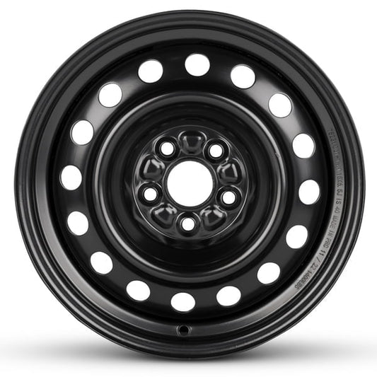 New OEM Replacement Wheel 15x6.5 in for 1990-1999 Toyota Celica Painted Black 15 inch Steel Rim