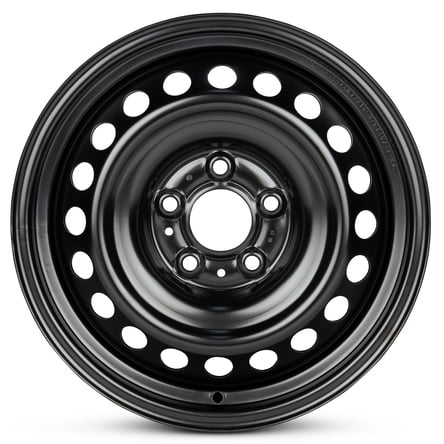New OEM Replacement Wheel 16x6.5 in for 2020-2024 Nissan Sentra Painted Black 16 inch Steel Rim