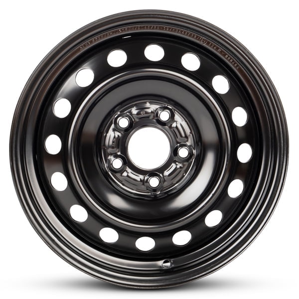 New OEM Replacement Wheel 16x6.5 in for 2022-2024 Mitsubishi Outlander Sport Painted Black 16 inch Steel Rim