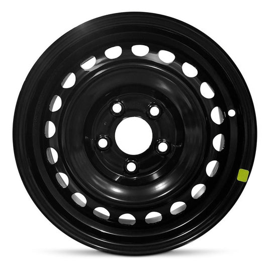 New OEM Surplus Wheel 15x6 in for 2017-2020 Hyundai Elantra Painted Black 15 inch Steel Rim
