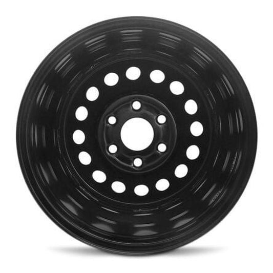 New Wheel For 2007-2020 Chevrolet Silverado 1500 17 Inch Black Steel Rim