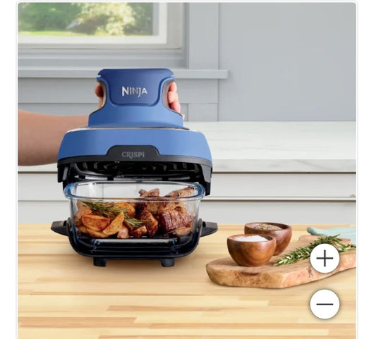 Ninja Crispi™ Portable Cooking System, Denim Blue