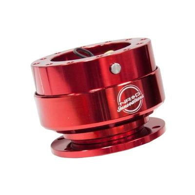 Nrg Innovation SRK-200RD, Steering Quick Release 2.0 Red 2.5In Performance