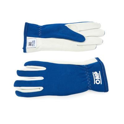 Omp Racing, Inc. IB0-0702-A01-041-L, Rally Gloves Blue Size Large Performan