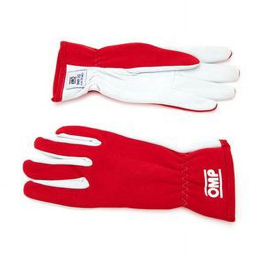 Omp Racing, Inc. IB0-0702-A01-061-L, Rally Gloves Red Size Large Performanc