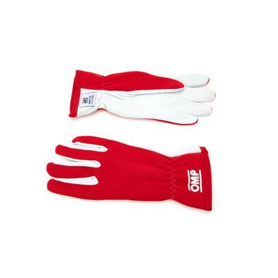 Omp Racing, Inc. IB0-0702-A01-061-S, Rally Gloves Red Size Small Performanc